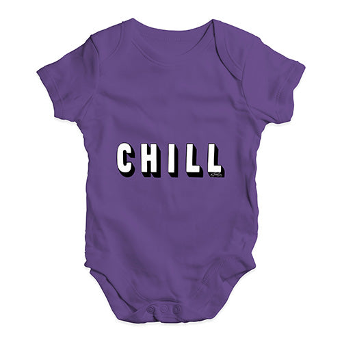 Chill Baby Unisex Baby Grow Bodysuit