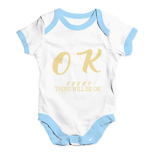 Everything Will Be OK Baby Unisex Baby Grow Bodysuit
