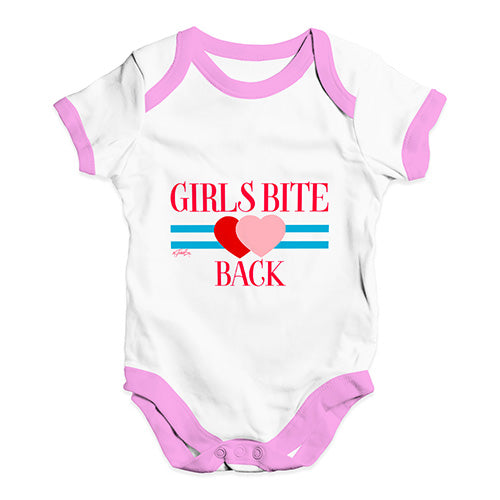 Girls Bite Back Baby Unisex Baby Grow Bodysuit