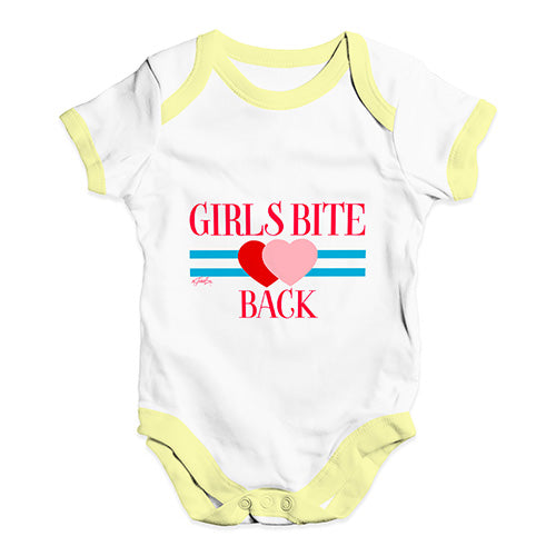 Girls Bite Back Baby Unisex Baby Grow Bodysuit