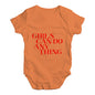 Girls Can Do Anything Baby Unisex Baby Grow Bodysuit