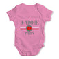 J'Adore Paris Baby Unisex Baby Grow Bodysuit