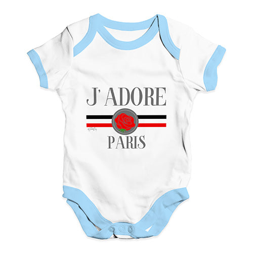 J'Adore Paris Baby Unisex Baby Grow Bodysuit