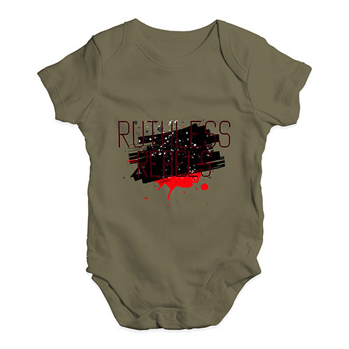 Ruthless Rebels Baby Unisex Baby Grow Bodysuit