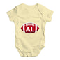 AL Alabama Football Baby Unisex Baby Grow Bodysuit