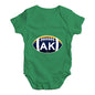 AK Alaska Football Baby Unisex Baby Grow Bodysuit