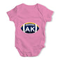 AK Alaska Football Baby Unisex Baby Grow Bodysuit