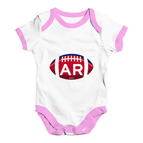 AR Arkansas Football Baby Unisex Baby Grow Bodysuit