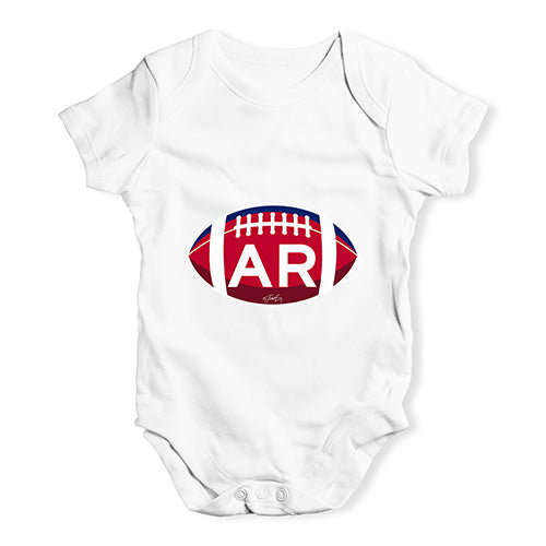 AR Arkansas Football Baby Unisex Baby Grow Bodysuit