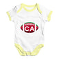 CA California Football Baby Unisex Baby Grow Bodysuit