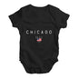 Chicago Illi Baby Unisex Baby Grow Bodysuit