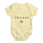 Chicago Illi Baby Unisex Baby Grow Bodysuit