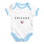 Chicago Illi Baby Unisex Baby Grow Bodysuit