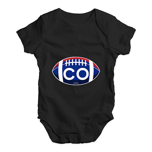 CO Colorado Football Baby Unisex Baby Grow Bodysuit