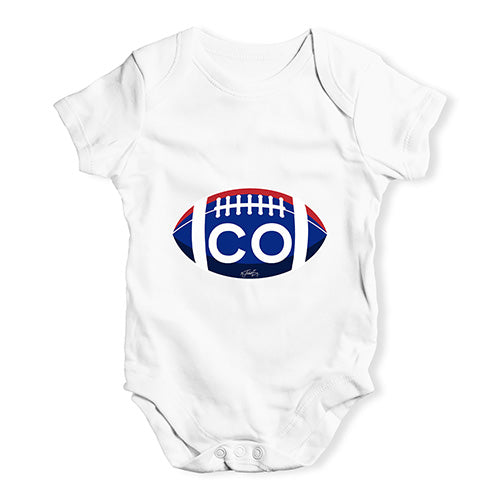 CO Colorado Football Baby Unisex Baby Grow Bodysuit