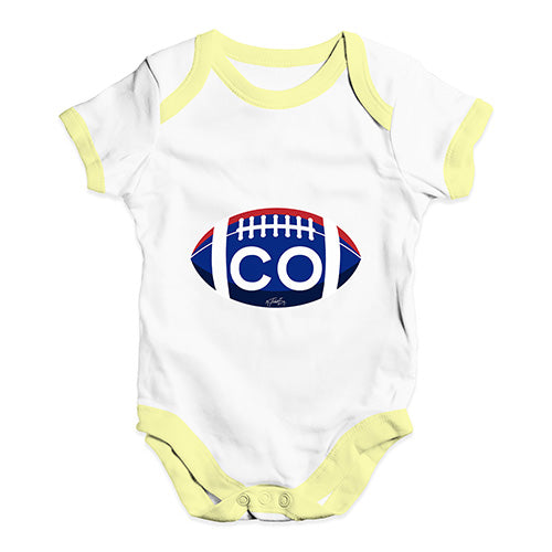 CO Colorado Football Baby Unisex Baby Grow Bodysuit