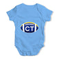 CT Connecticut Football Baby Unisex Baby Grow Bodysuit