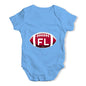 FL Florida Football Baby Unisex Baby Grow Bodysuit