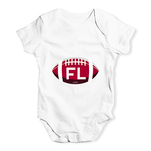 FL Florida Football Baby Unisex Baby Grow Bodysuit