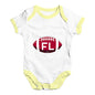 FL Florida Football Baby Unisex Baby Grow Bodysuit