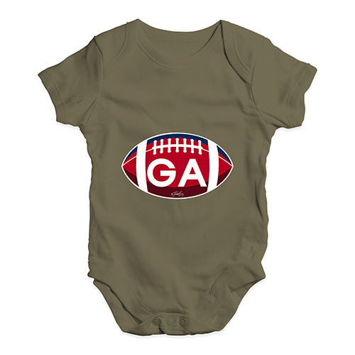 GA Georgia State Football Baby Unisex Baby Grow Bodysuit