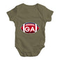 GA Georgia State Football Baby Unisex Baby Grow Bodysuit