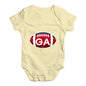 GA Georgia State Football Baby Unisex Baby Grow Bodysuit