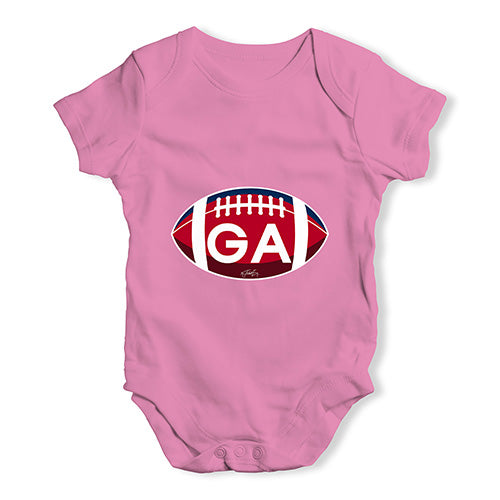 GA Georgia State Football Baby Unisex Baby Grow Bodysuit