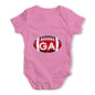 GA Georgia State Football Baby Unisex Baby Grow Bodysuit