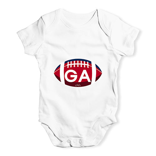 GA Georgia State Football Baby Unisex Baby Grow Bodysuit