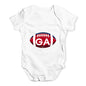 GA Georgia State Football Baby Unisex Baby Grow Bodysuit