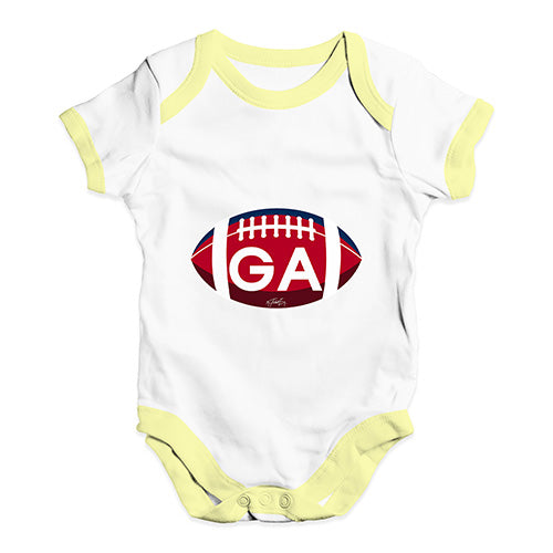 GA Georgia State Football Baby Unisex Baby Grow Bodysuit