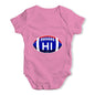 HI Hawaii State Football Baby Unisex Baby Grow Bodysuit