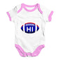 HI Hawaii State Football Baby Unisex Baby Grow Bodysuit