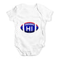 HI Hawaii State Football Baby Unisex Baby Grow Bodysuit