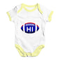 HI Hawaii State Football Baby Unisex Baby Grow Bodysuit