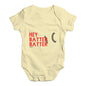 Hey Batter Batter Baby Unisex Baby Grow Bodysuit