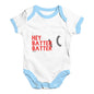 Hey Batter Batter Baby Unisex Baby Grow Bodysuit