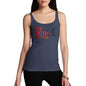 Womens Novelty Tank Top Christmas Hey Batter Batter Women's Tank Top X-Large Navy