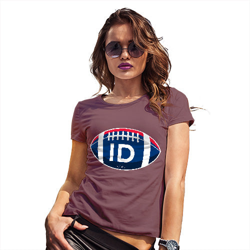 Funny Shirts For Women ID Idaho State Football Women's T-Shirt X-Large Burgundy