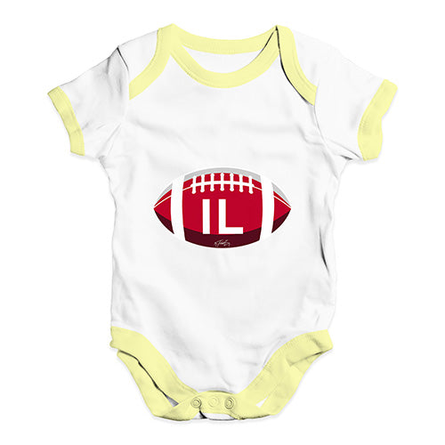 IL Illinois State Football Baby Unisex Baby Grow Bodysuit