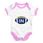 IN Indiana State Football Baby Unisex Baby Grow Bodysuit