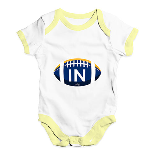 IN Indiana State Football Baby Unisex Baby Grow Bodysuit