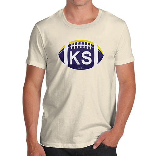 Funny T-Shirts For Men Sarcasm KA Kansas State Football Men's T-Shirt Medium Natural