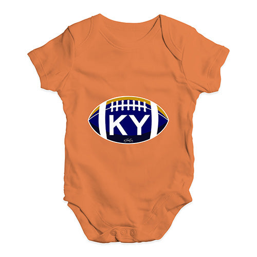 KY Kentucky State Football Baby Unisex Baby Grow Bodysuit