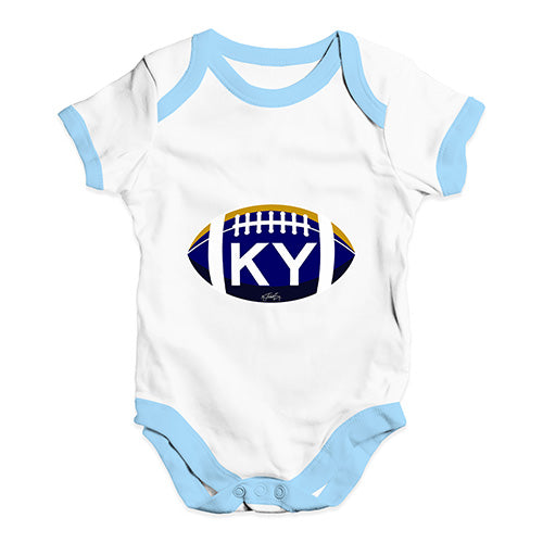 KY Kentucky State Football Baby Unisex Baby Grow Bodysuit