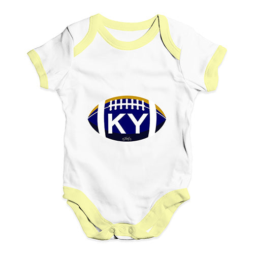 KY Kentucky State Football Baby Unisex Baby Grow Bodysuit