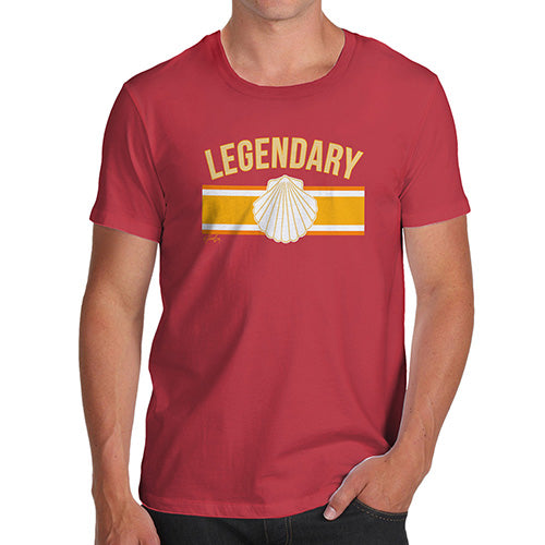 Funny T Shirts For Dad Legendary Men's T-Shirt X-Large Red