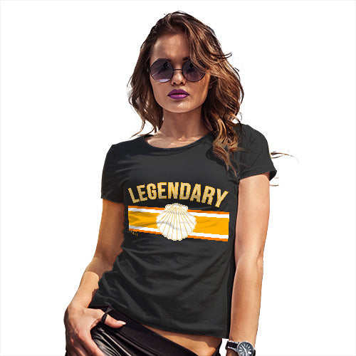 Novelty Gifts For Women Legendary Women's T-Shirt Small Black