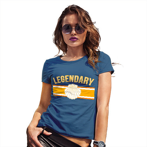 Funny Tee Shirts For Women Legendary Women's T-Shirt Small Royal Blue